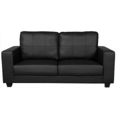 AM Queensbury 2 Seater Black